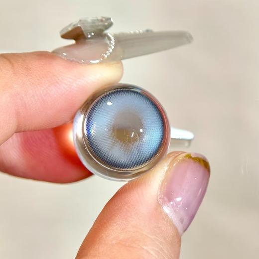 yukicon 发光蓝冰 日抛 两片 14.5mm 参考着色13.9mm 基弧8.6 含水42% 新锐国货 商品图5