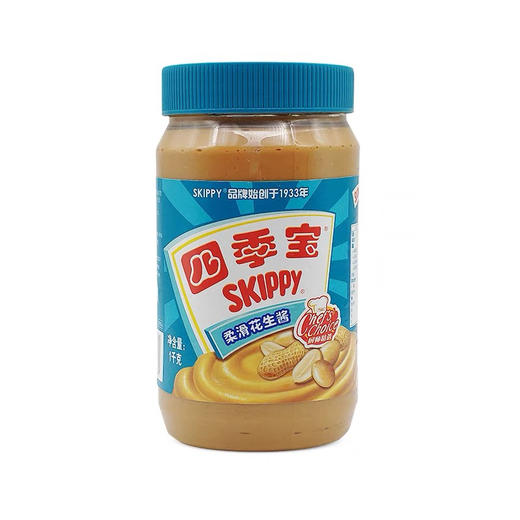 四季宝 柔滑花生酱1kg 商品图0