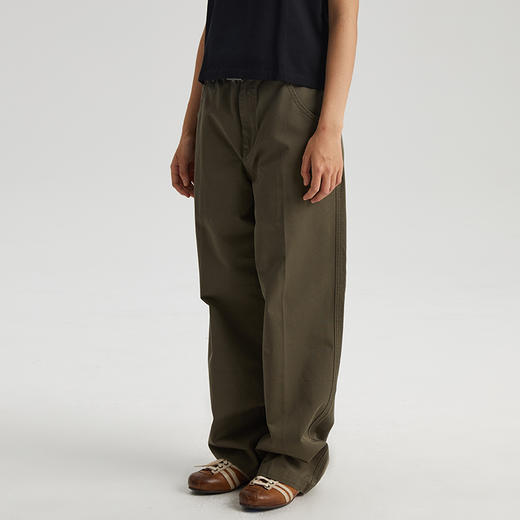 WassupHouse  直筒基础休闲裤 商品图1