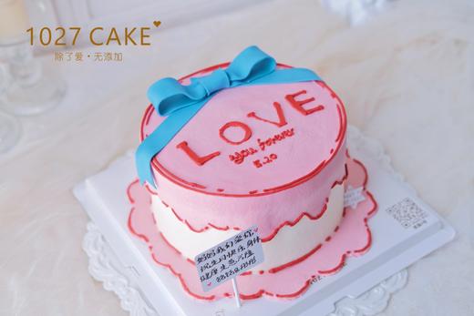 1027CAKE |  二次元蛋糕  2D蛋糕 蝴蝶结 商品图1
