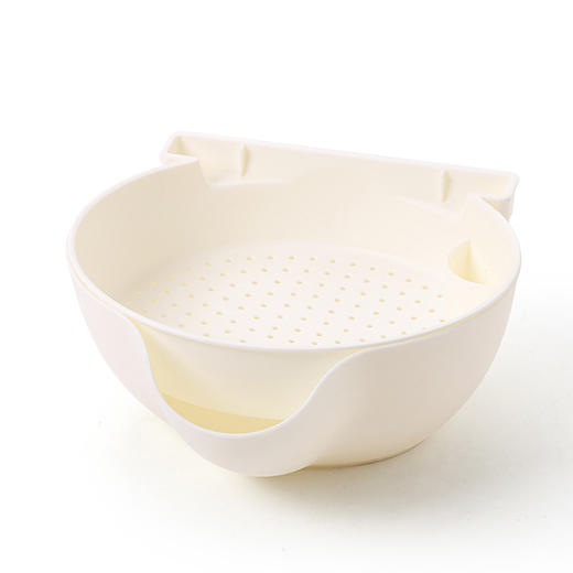 新年好物！【一物多用！创意设计】双层懒人果盘创意塑料果蔬带手机支架瓜子盆果篮双层沥水果盘，双层可沥水，清洗更发方便。 商品图4