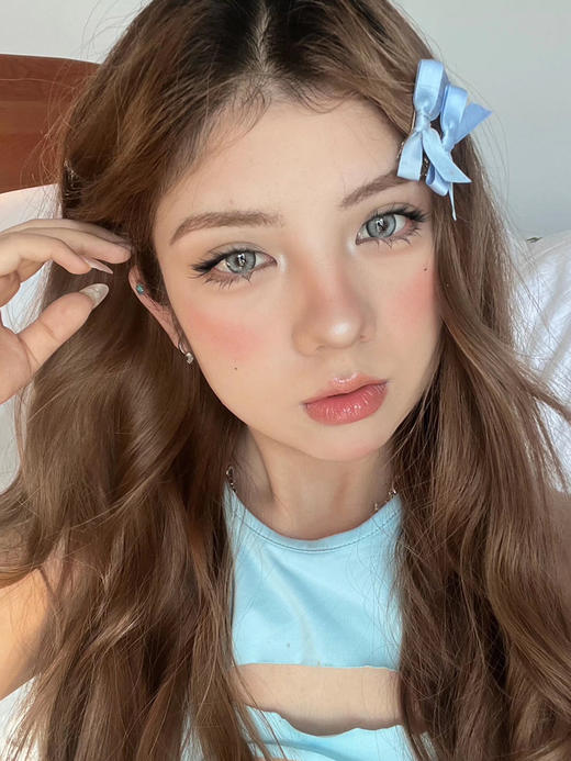 【大直径】WINNI-北欧钻蓝-14.5mm【半年抛 0-1000度 含525/575】 商品图9