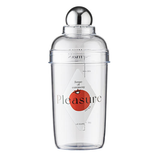 烁果 雪克杯奶茶店专用暴手打柠檬茶制作工具 YQXKB（红） 商品图0