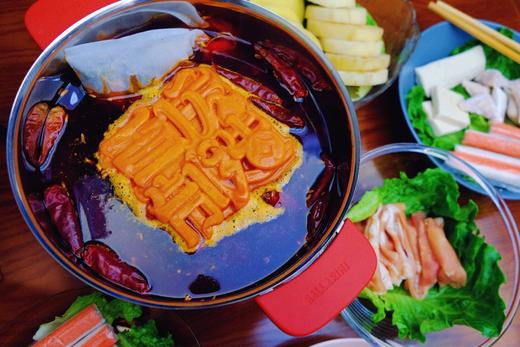 SUPERICH富得牛油潮玩火锅底料微辣1盒500克 商品图4