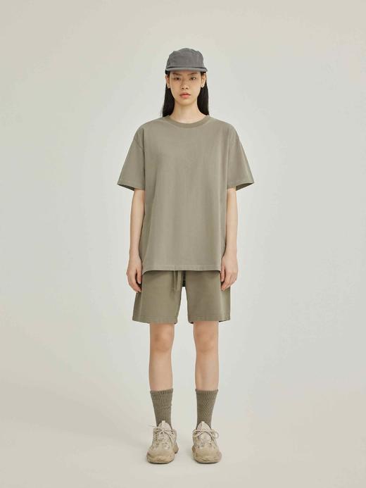 1F【RESIMPLE】RESIMPLE简单点男女同款简约休闲宽松短袖T恤 商品图2