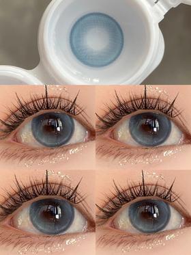 Kaylens半年抛美瞳 蓝珠泡泡 14.2mm