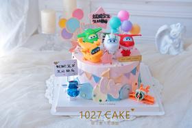 1027CAKE | 飞机主题 超级飞侠 缤纷