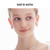 lost in echo2023秋冬新品Yetti滚雪球珍珠植绒⽿钉气质精致耳饰 商品缩略图3