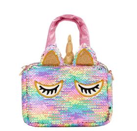 亮片独角兽DY027_COLORFUL彩虹—炫彩独角兽手拎包