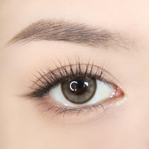 yukicon 冷杏棕 日抛 两片 14.2mm 参考着色13.5mm 基弧8.5 含水50% 新锐国货 商品图2