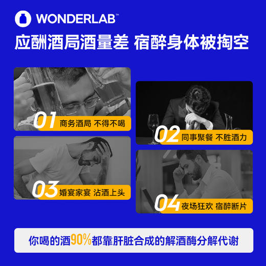 【中外运专属】独醒解酒胶囊姜黄护肝熬夜喝酒应愁 商品图1