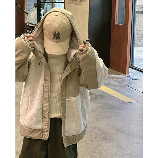 裁缝学苑TX38童装女童羊羔毛外套纸样新款儿童连帽上衣版型样板 商品图2