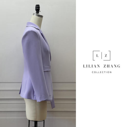 轻职场—“街潮艺术风”系腰显瘦环扣设计感百搭西装外套 2205010 商品图2