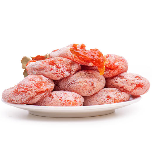 【大棉小姐陕西富平吊柿饼】霜降吊柿饼农家自制柿子饼500g袋装 商品图5