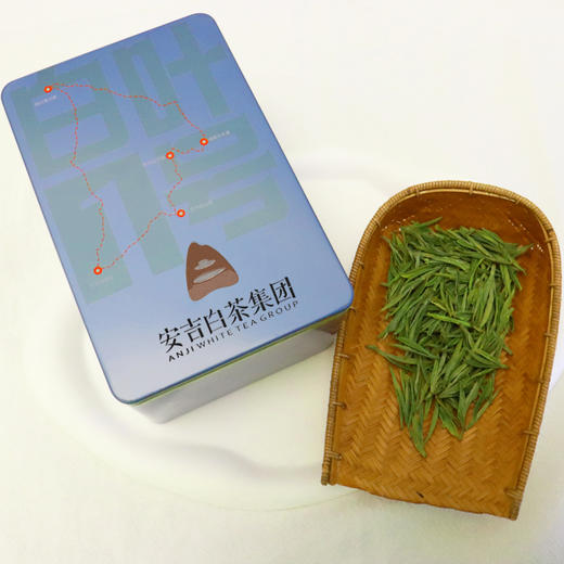 明前白叶一号特级绿茶40克罐装 鲜嫩清爽 颗颗芽头 品质好物 商品图0