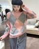 女全毛格毛衣2369 商品缩略图1