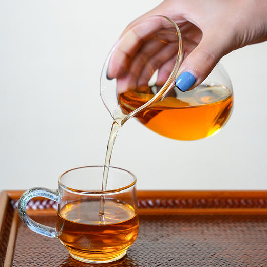 吉橙自慢同款公杯无耳茶海无把玻璃公道杯家用耐高温茶具中式茶海 商品图4