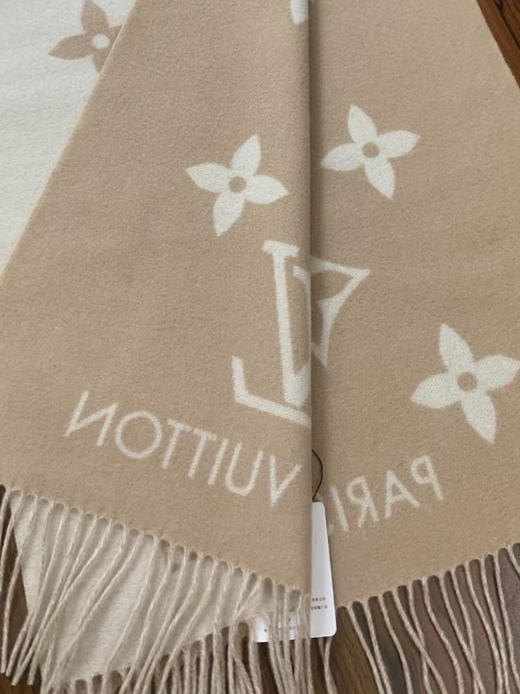 双面羊绒围巾。红色。驼色。粉灰色 自己备注 商品图6