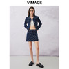VIMAGE纬漫纪春季新款高腰时尚包臀短裙半身裙V2106735 商品缩略图1