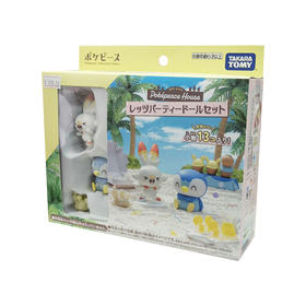Tomica 宝可梦 POKEPEACE小屋 派对花园玩偶套组TMSC909163