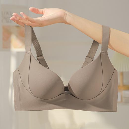 【新年好物89元/件 159元/2件 包邮！】提拉女王薄款无痕内衣女，小胸聚拢显胸上托透气无钢圈收副乳文胸罩，舒适解压不勒不跑杯！ 商品图0