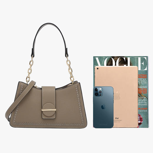 《VSVELSUS》斜挎包单肩包简约手提包盒子包VA5418 商品图5