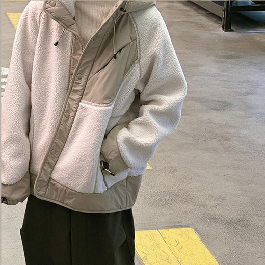 裁缝学苑TX38童装女童羊羔毛外套纸样新款儿童连帽上衣版型样板 商品图5