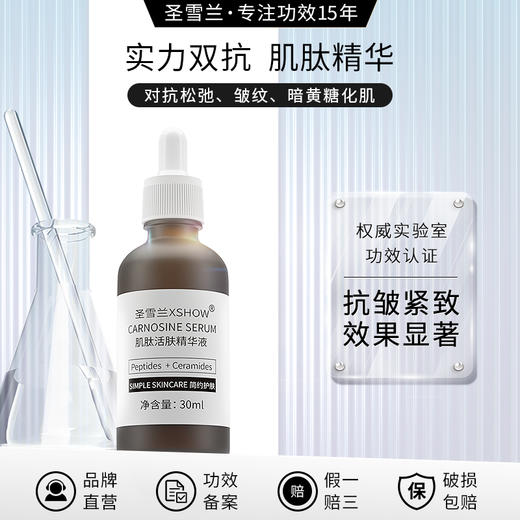 【自营】圣雪兰肌肽双抗精华30ml 抗皱抗糖化老化 商品图0