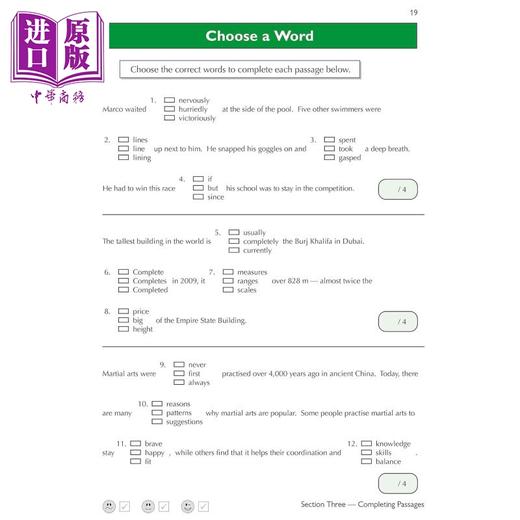 【中商原版】11+ CEM Verbal Reasoning Practice Book & Assessment Tests Ages 9-10 (with Online Edition) 商品图3