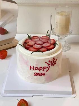 【生日蛋糕】新年草莓款