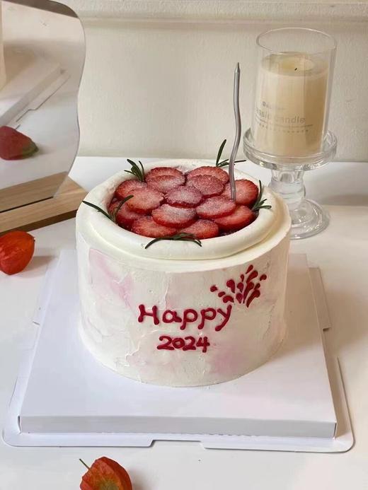 【生日蛋糕】新年草莓款 商品图0