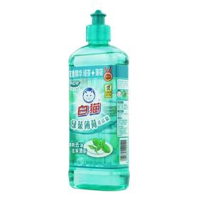 白猫绿茶薄荷洗洁精458g