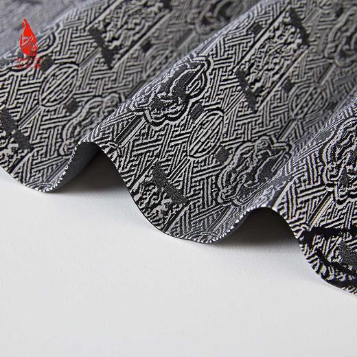 SAINTJOY/宋锦双面长巾 影竹·银灰 CJ13261 商品图3