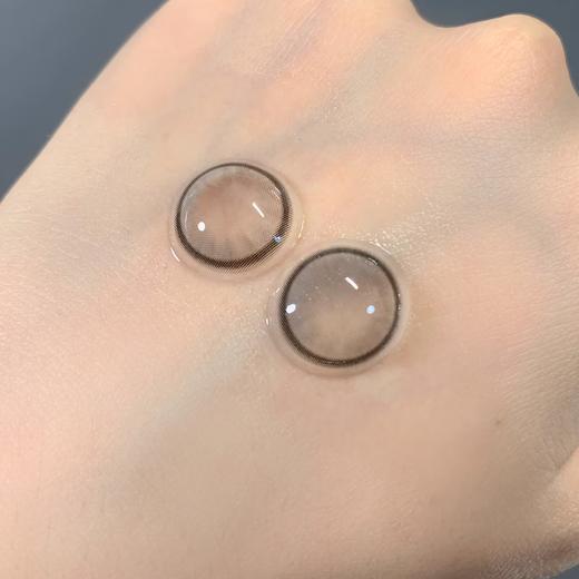 yukicon 晶沙灰 日抛 两片 14.2mm 参考着色13.5mm 基弧8.5 含水50% 新锐国货 商品图5