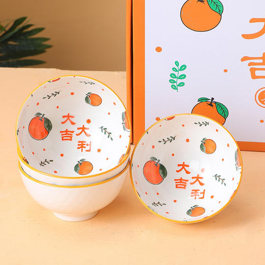 【平平安安❗️马年餐具礼盒套装】新年纳福开运，手绘釉下彩，陶瓷碗筷子盘结婚乔迁送礼伴手礼奖品，新年礼盒年货礼盒 商品图4