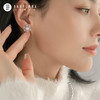 『初雪』珍珠闪钻雪花耳环 商品缩略图1