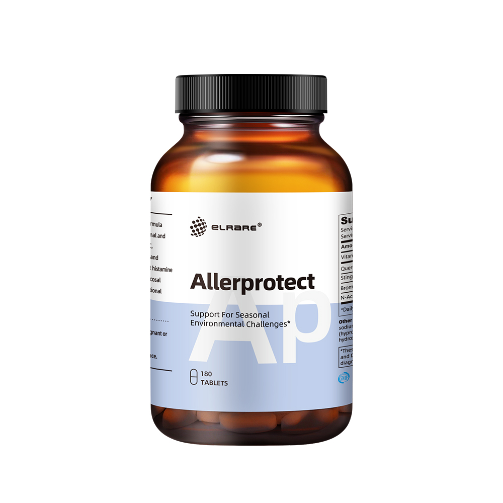 【香港直邮】ELRARE 伊莱瑞 Allerprotect  综合配方槲皮素 180片 26/11