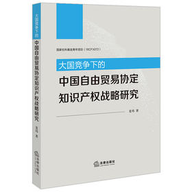 大国竞争下的中国自由贸易协定知识产权战略研究  夏玮著  法律出版社