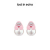 lost in echo2023秋冬新品Yetti滚雪球珍珠植绒⽿钉气质精致耳饰 商品缩略图0