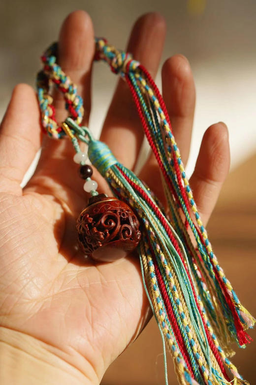 民族风｜小叶紫檀香囊 商品图4