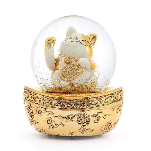 招财猫水晶球 商品图6