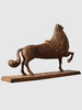 马到成功铜马摆件客厅书房开业玄关家居样板房装饰品办公室工艺品 商品缩略图4