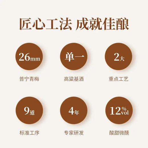 （千）梅见青梅酒 330ml/瓶 商品图1