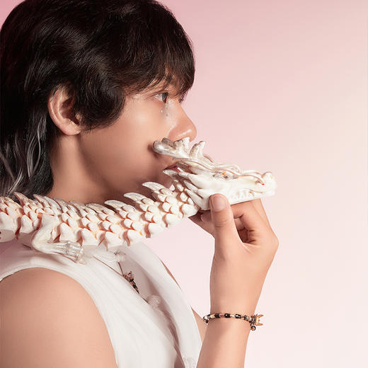 ［东方有境］18K金镶钻手镯 #生肖龙 #御乾 商品图4