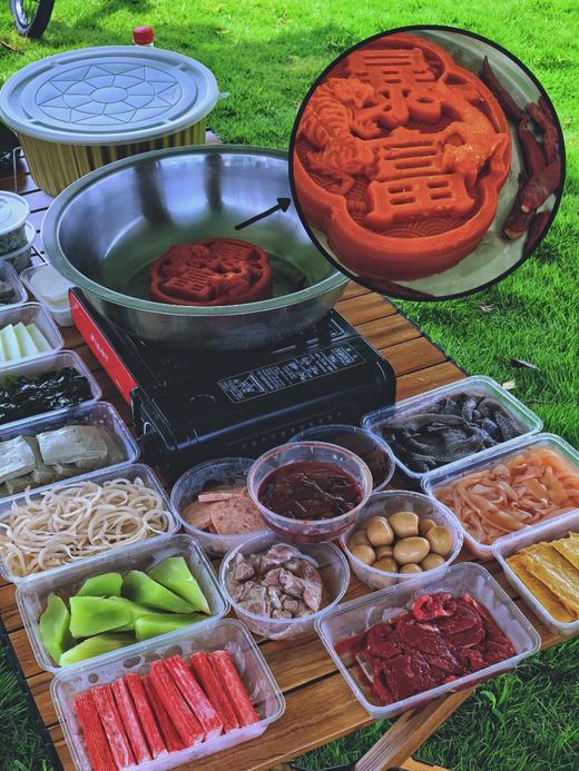 SUPERICH富得牛油潮玩火锅底料微辣1盒500克 商品图6