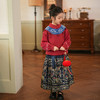 【E】过年氛围，东方神韵~红色新国风毛衣马面裙拜年服 商品缩略图6