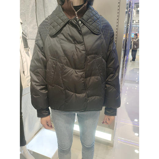 P&X设计师女装 短款羽绒服 823424498 黑色 商品图0