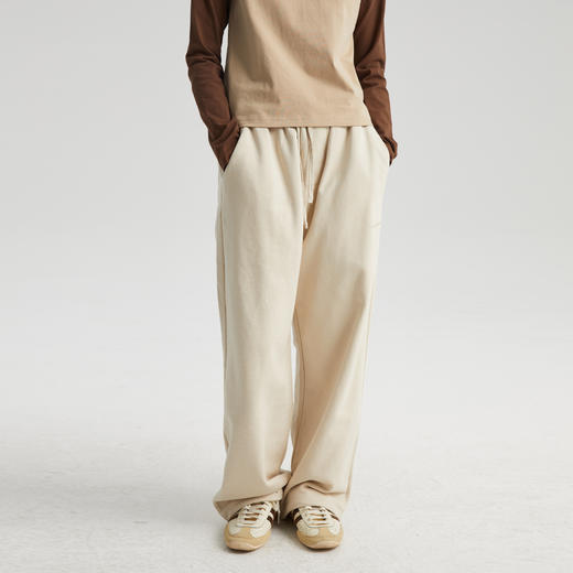 WassupHouse  直筒可收脚卫裤 商品图1