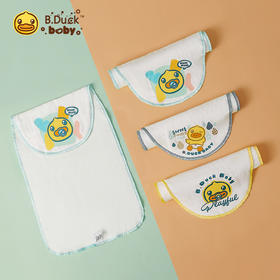 【专柜同款精品】B.Duck 白色汗巾两条装