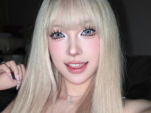 【大直径】WINNI-北欧钻蓝-14.5mm【半年抛 0-1000度 含525/575】 商品图12